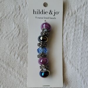 Hildie & Jo Purple and Blue Beaded Jewelry